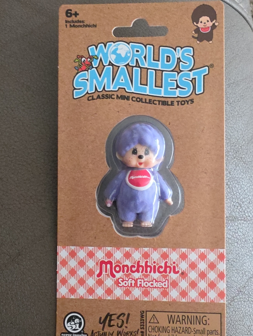 Viral World's Smallest Soft Flocked Monchhichi